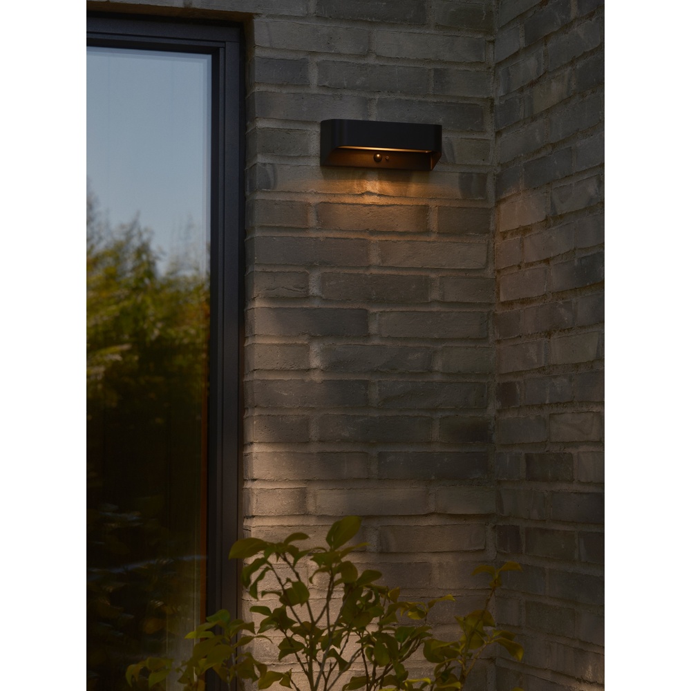 Nordlux ZwarteMarcellio Solar lamp met sensor - 2618001003